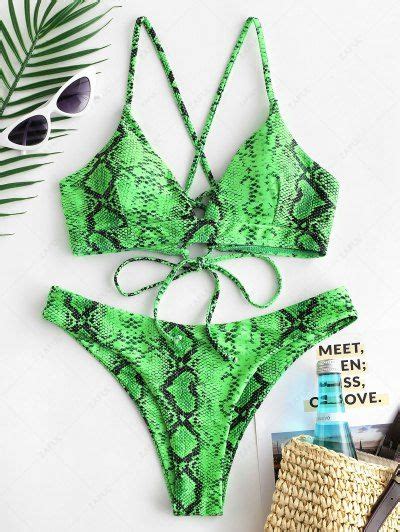 Bikinis Damen Thong Bottom Hoch Tailliert Sexy Niedlich Bikini Bademode Top Online Sale