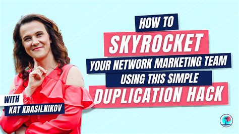 How To Skyrocket Your Network Marketing Team By Using This Simple