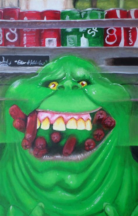 Ghostbusters Slimer Ghostbusters Slimer Movie Art Ghostbusters