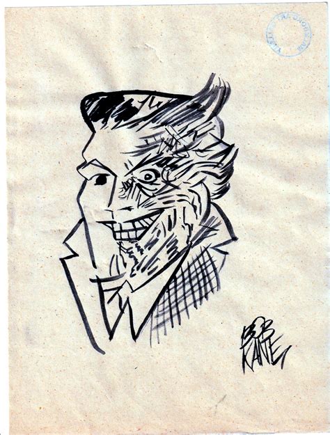 Autographed Bob Kane Original Artwork(No C.O.A.) | Comic Collectibles ...