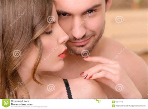 Attractive Nude Woman Embracing With Man Stock Photo Image Of Dream Care 62247440
