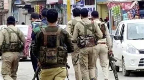 Jammu And Kashmir Police Constable Martyred In Encounter With