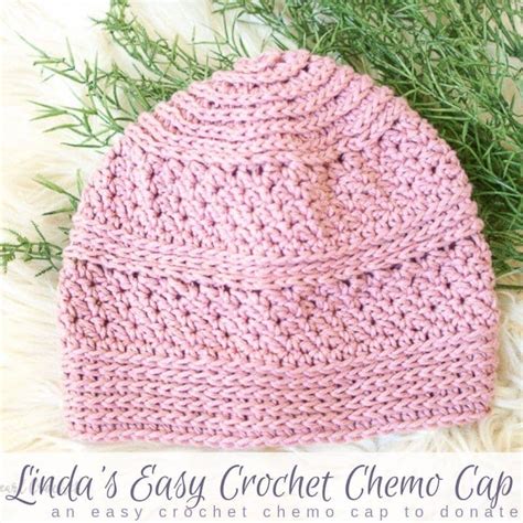 Easy Crochet Chemo Cap Pattern • Salty Pearl Crochet