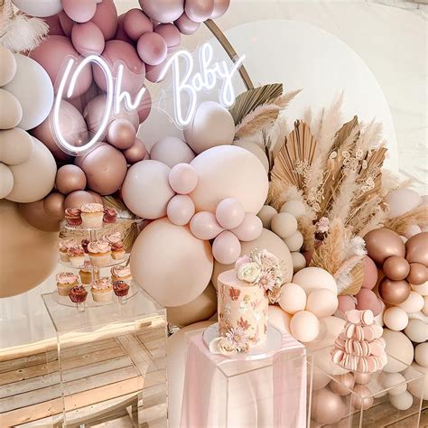 Buy Dusty Pink Balloon Arch Kit Pcs Retro Apricot Balloon Garland