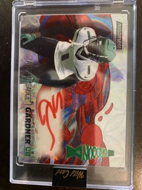 2022 WILD CARD Alumination Ahmad Sauce Gardner GROOVIN 1 2 RC Auto