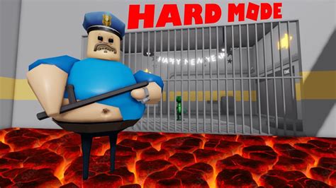 Can I Escape BARRY PRISON HARD Mode First Person Obby Roblox YouTube