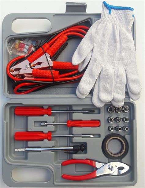 Kit De Ferramentas De Emerg Ncia Para Autom Vel Pe As R