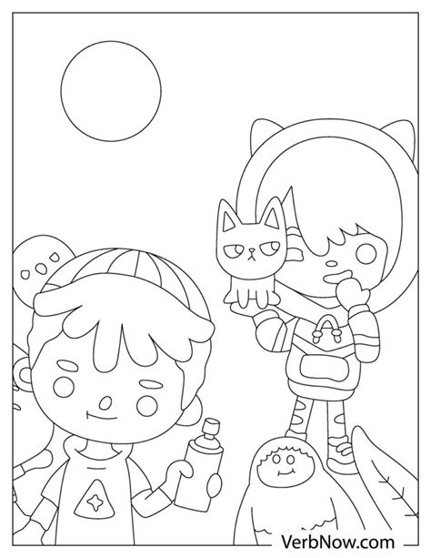 35 Toca Boca Coloring Pages Printable Gryffyddniami