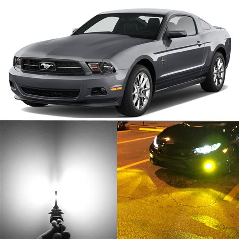 Ford Mustang Shelby Gt500 Fog Lights Bulbs Replacement Gt500kr Led