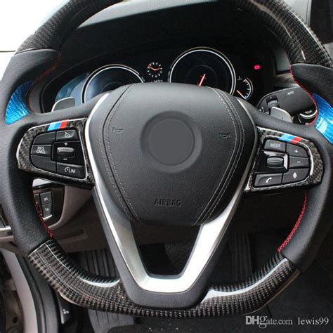 Carbon Fiber Car Styling Mirrorcoat Sticker Interior Steering Wheel