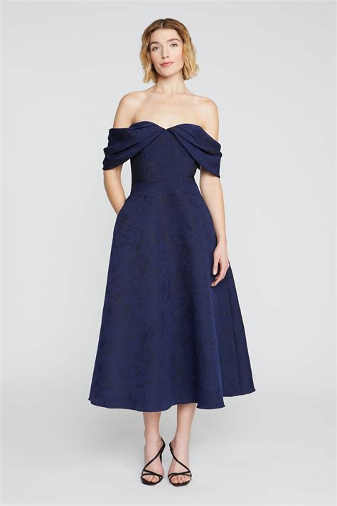Fiona Cloud Jacquard Dress - Digitaltheiacouture