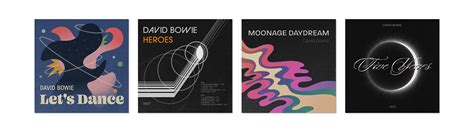 Vinyl Covers — David Bowie on Behance