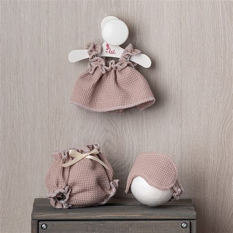 Ropa para Muñecas Así 36 cm Pijama de tirantes y antifaz de la Colección Nude para muñeco Alex