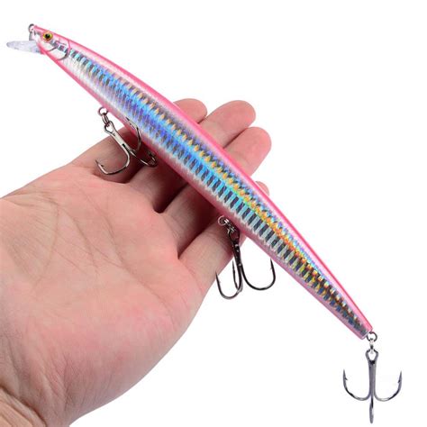 Buy Pcs Fishing Lures Cm G Inshore Large Hard Bait Minnow Lures