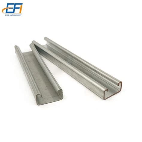 Cold Bending Roll Formed Stainless Perforated Steel Channel Iron For