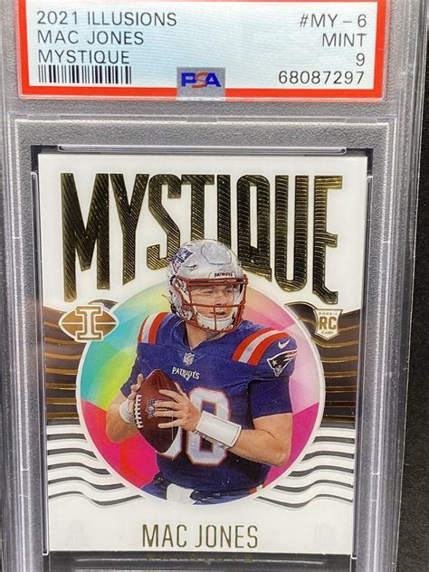 2021 Panini Illusions Mystique MY 6 Mac Jones RC For Sale Online