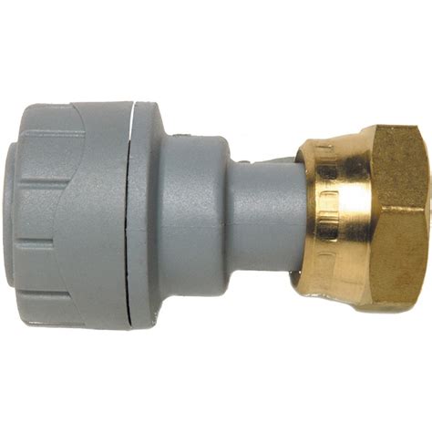 Polyplumb 15mm X ½ Straight Tap Connector Selco