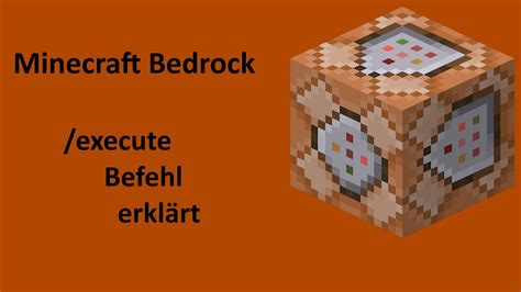 Minecraft Bedrock Befehl execute erklärt YouTube