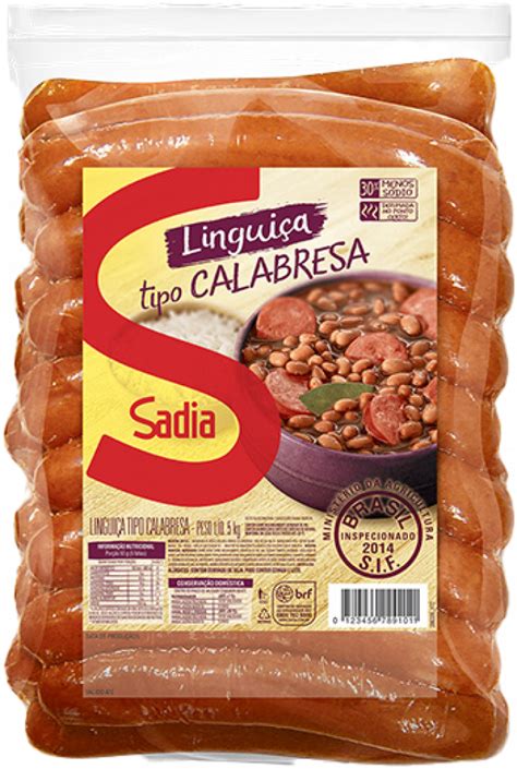 Sadia Lingui A Tipo Calabresa Kg