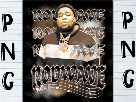 Rod Wave Png Fan Art Downloadable Design - Etsy