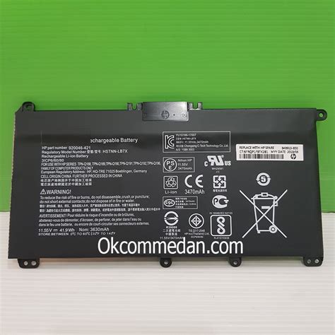 Jual Baterai Laptop HP HT03XL | Shopee Indonesia