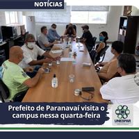 Prefeito De Paranava Visita O Campus Nessa Quarta Feira Universidade