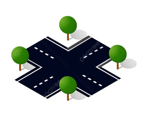 City Road Street Is A Highway Design Stripes Junction Vector Design