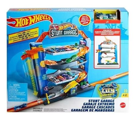 Autopista Hot Wheels City Garaje Extremo Mattel Cuotas sin interés