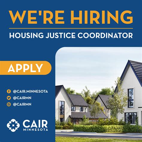 Cair Mn On Twitter 📣 Exciting News 📣 Cair Mn Is Hiring A Housing