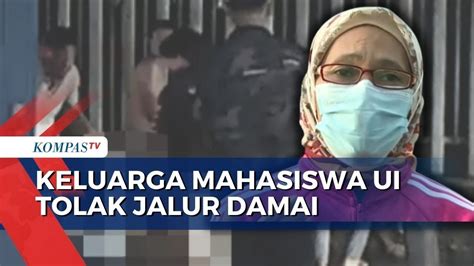 Keluarga Mahasiswa Ui Tetap Laporkan Akbp Purn E Karena Tak Segera Menolong Youtube