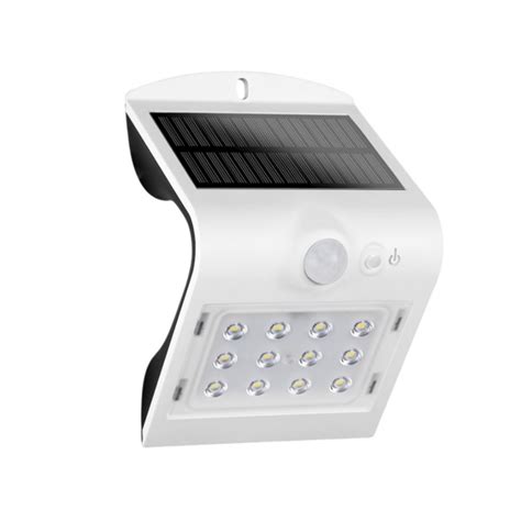 Arandela Taschibra Solar Sunshine 3w As2 Sensor De Presença Leroy