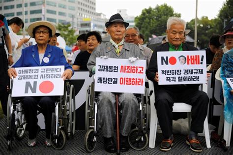 Sex Slaves Forced Labour Why S Korea Japan Ties Remain Tense Women