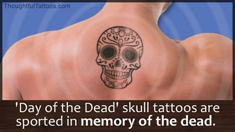 Day of the Dead Skull Tattoos - Thoughtful Tattoos