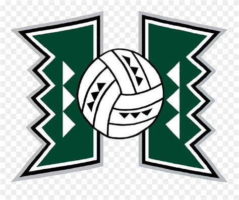 Hawaii State University Mascot - University Of Hawaii Volleyball Logo ...