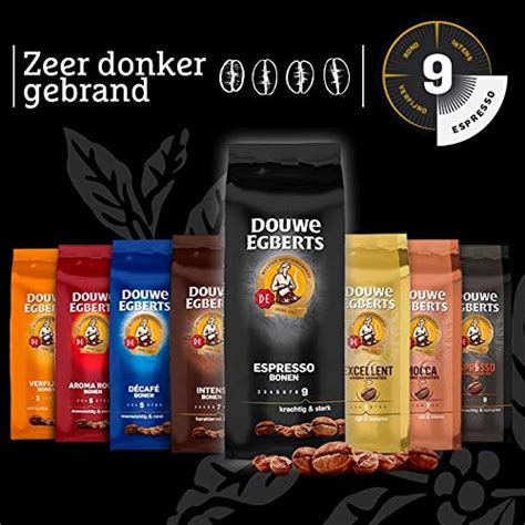 Douwe Egberts Koffiebonen Espresso Kilogram Intensiteit Dark