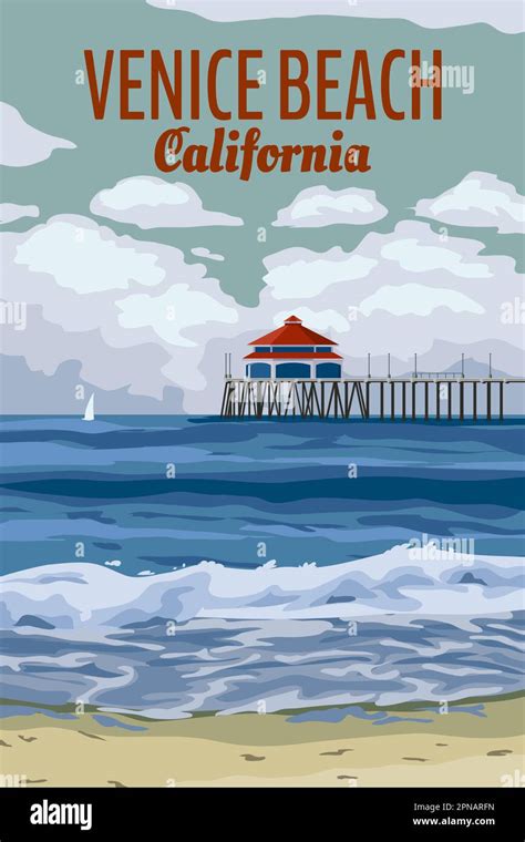 The Venice West Stock Vector Images Alamy