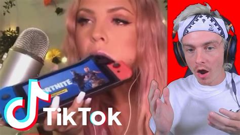 Reacting To Fortnite Tik Toks And Trying Not To Laugh Very Hard