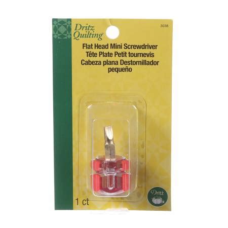 Mini Screwdriver Flat Head - 072879291780