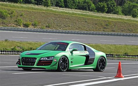 2012 Racing One Audi R8 on a racing track side view wallpaper - Car ...