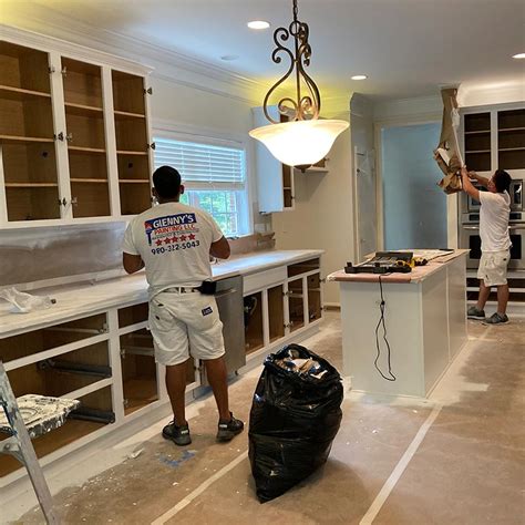 Charlotte Kitchen Cabinet Painting Company Glennys Painting