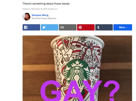 Starbucks Boycott Over Gay Holiday Cups Is Fake News Business Insider
