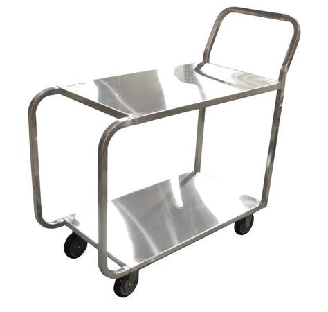 Solid Top Welded Stainless Steel Stock Cart Omcan