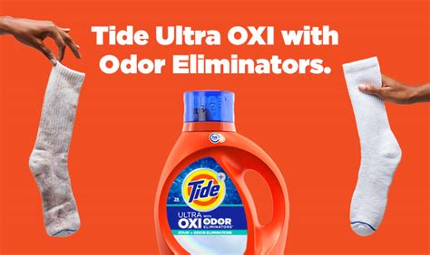 Tide Ultra Oxi Liquid Laundry Detergent With Odor Eliminators Tide