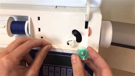 Winding The Bobbin On A Viking Sewing Machine YouTube