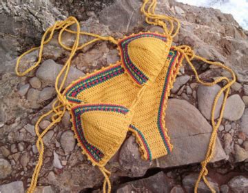 SEXY KNITTED BIKINI SWIMWEAR On Luulla