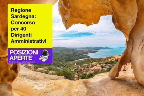 Regione Sardegna Concorso Per 40 Dirigenti Amministrativi