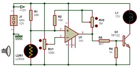 Electronique Realisations Interrupteur Crepusculaire