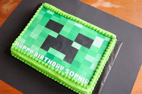 Minecraft Sheet Cake Ideas Wiki Cakes