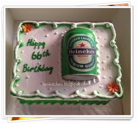 Dangel Cakes Heineken Beer Cake