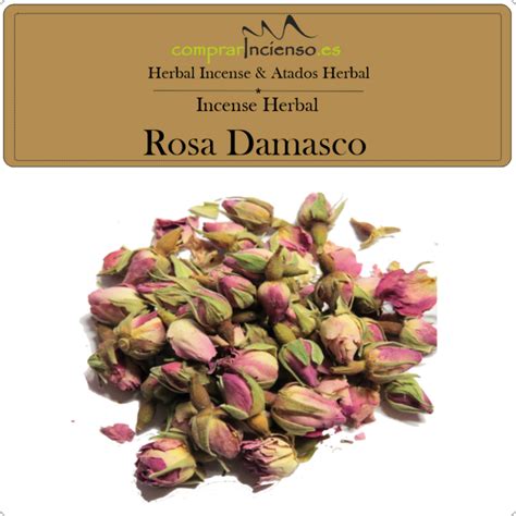 Incienso Natural Floraci N Rosa De Damasco Compraincienso